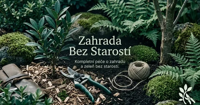 Обложка сайта Zahrada bez starostí, созданного в OAZEE